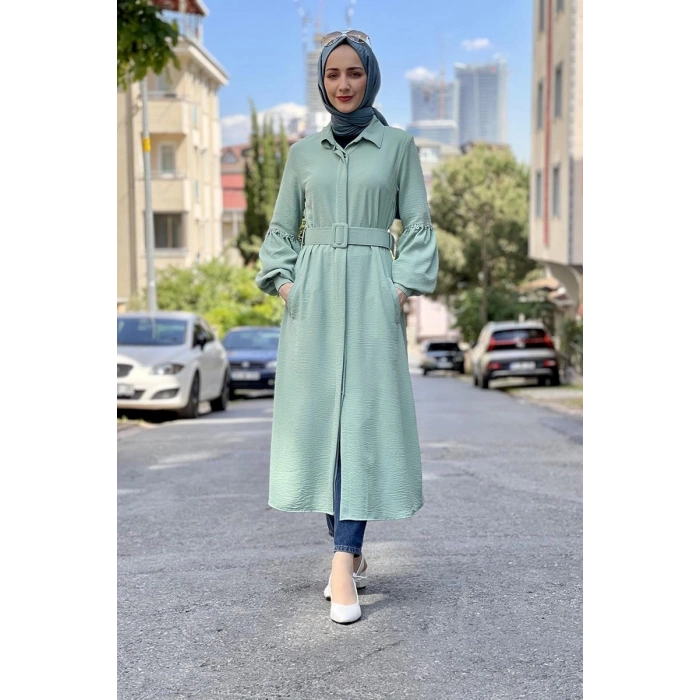 Moda Çizgi Desenli Tunik