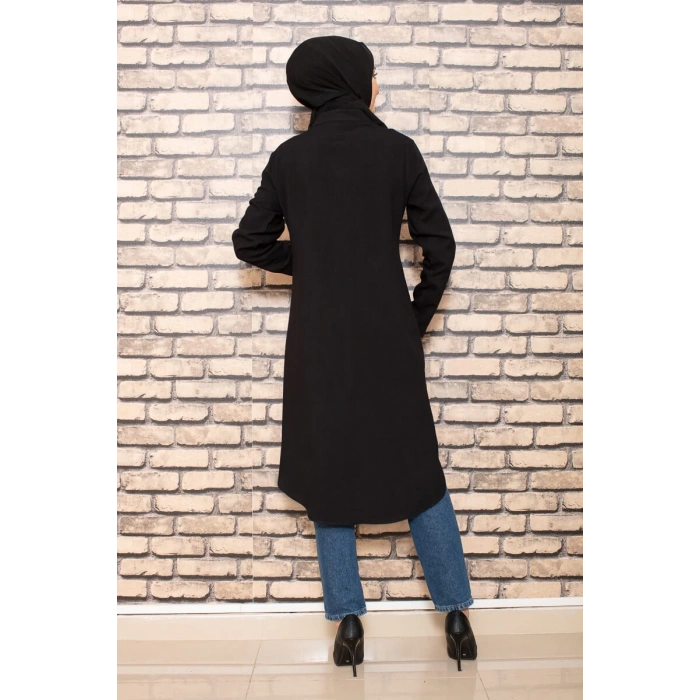 Moda Çizgi Desenli Tunik