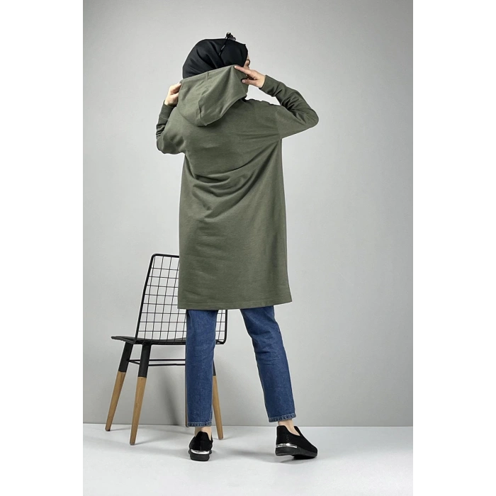 Moda Çizgi Desenli Tunik