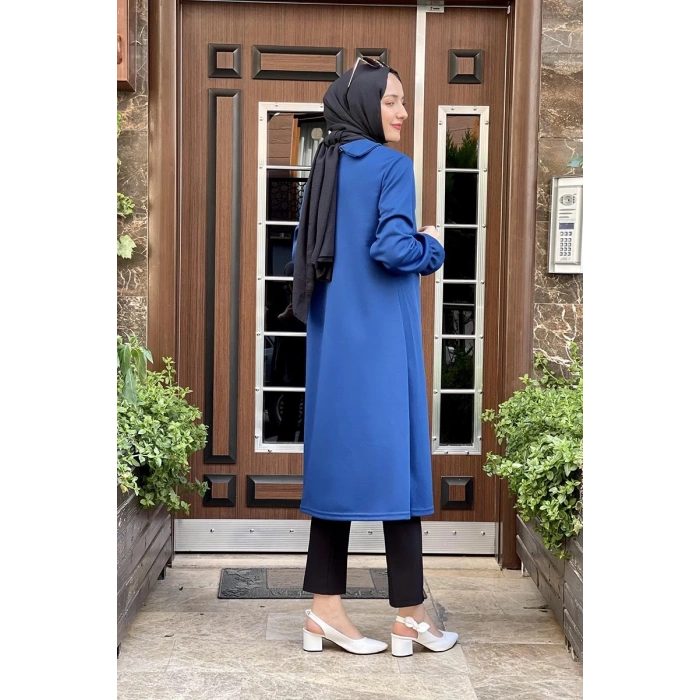 Moda Çizgi Desenli Tunik