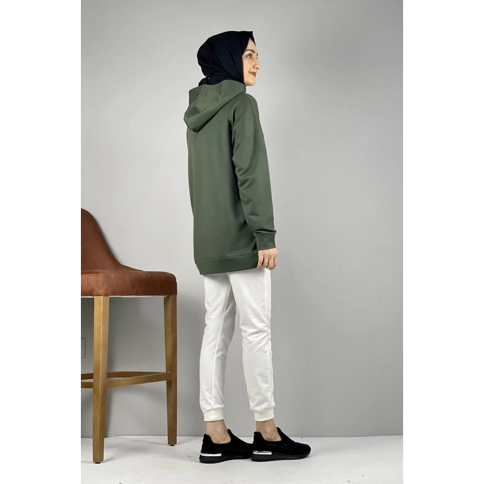 Moda Çizgi Desenli Tunik