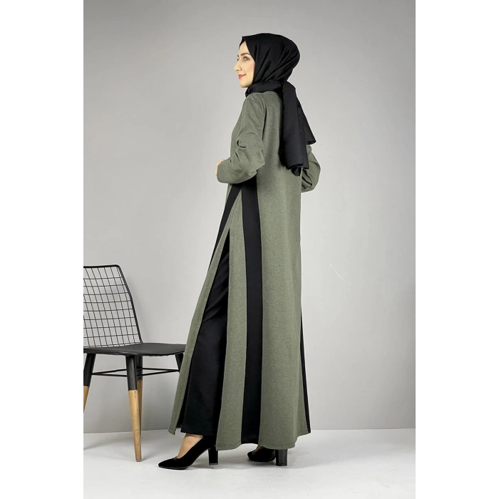 Moda Çizgi Desenli Tunik