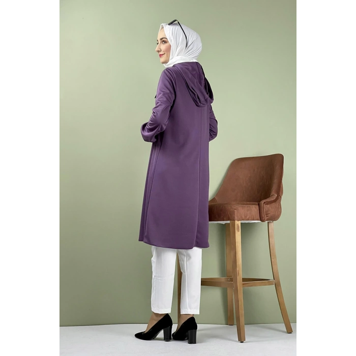 Moda Çizgi Desenli Tunik