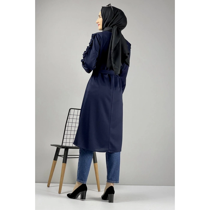 Moda Çizgi Desenli Tunik