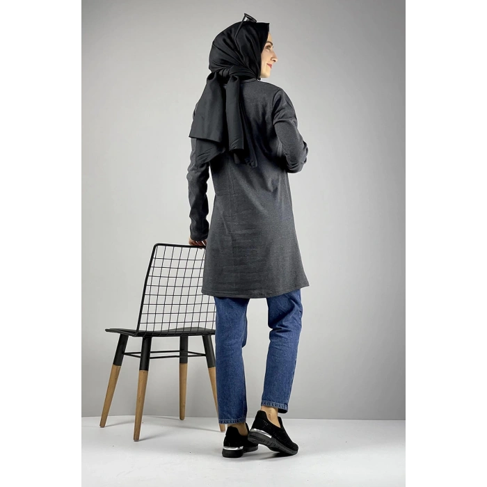 Moda Çizgi Desenli Tunik