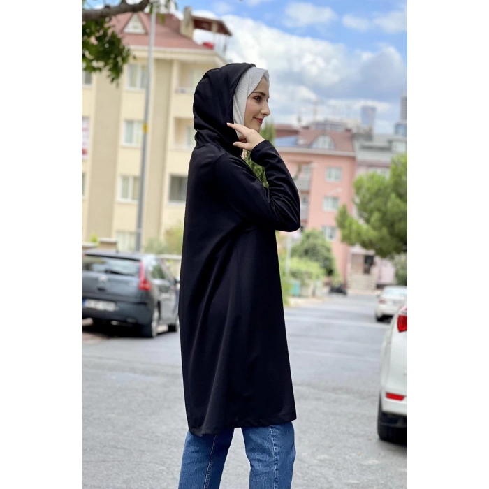 Moda Çizgi Desenli Tunik