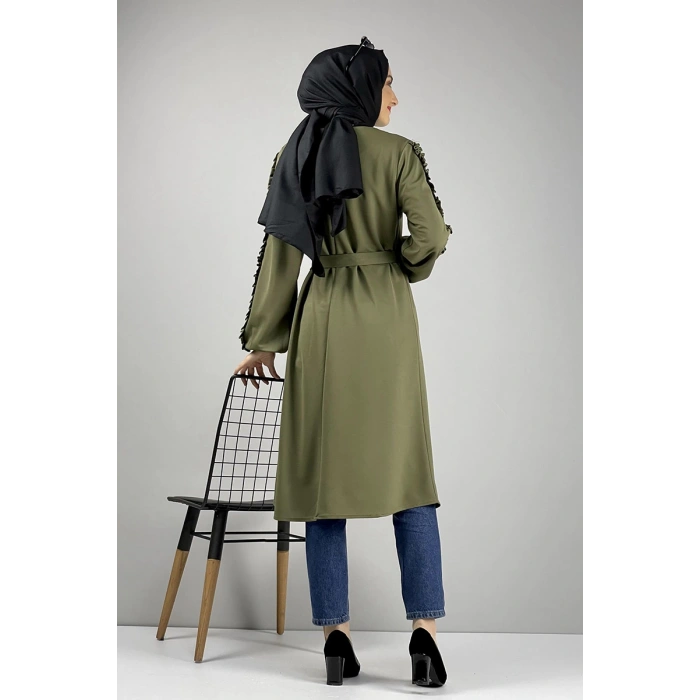 Moda Çizgi Desenli Tunik