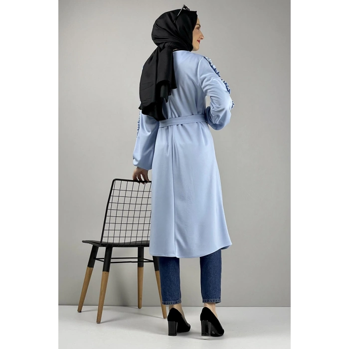 Moda Çizgi Desenli Tunik