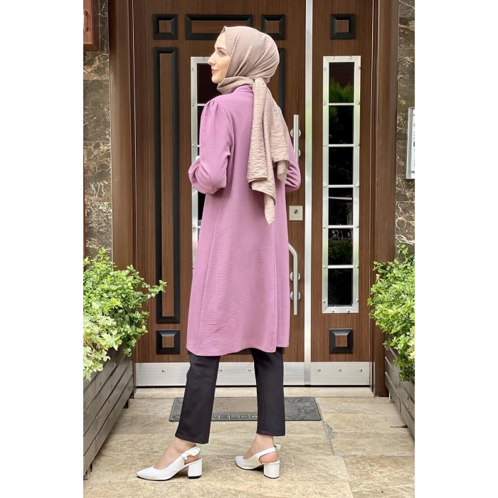 Moda Çizgi Desenli Tunik