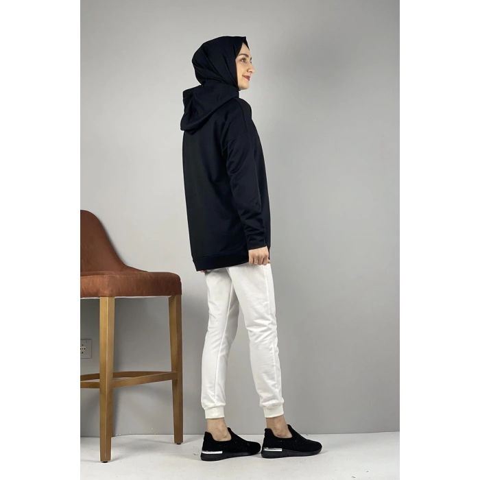 Moda Çizgi Desenli Tunik