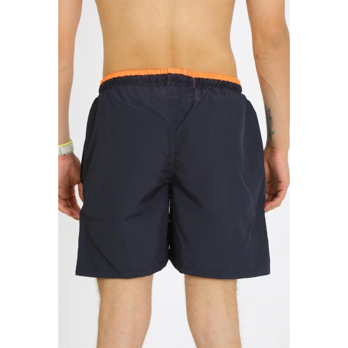 Moda Çizgi Erkek Lacivert Deniz Şortu 27485
