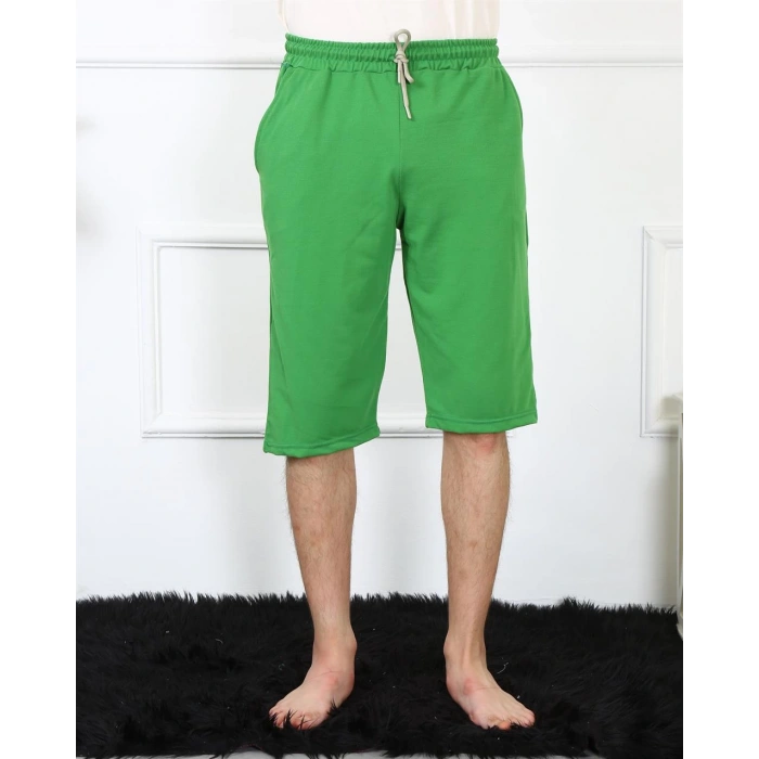 Moda Çizgi Erkek Lakost Fıstık Yeşili Kapri 27481