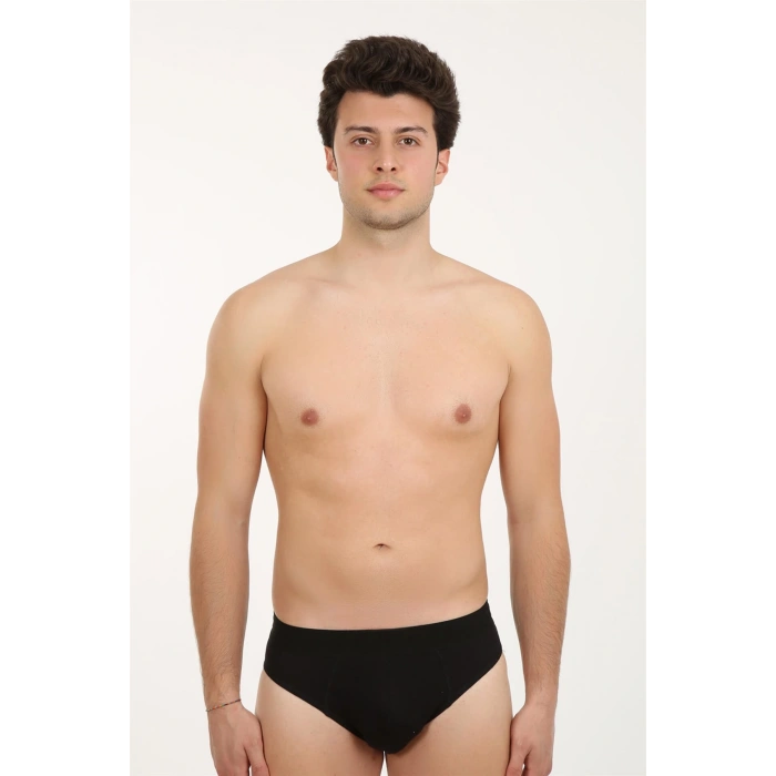 Moda Çizgi Erkek Likralı Slip 40068