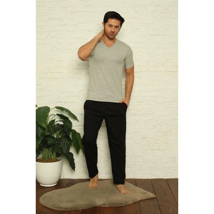 Moda Çizgi Erkek Pamuk Alt Eşofman 7006