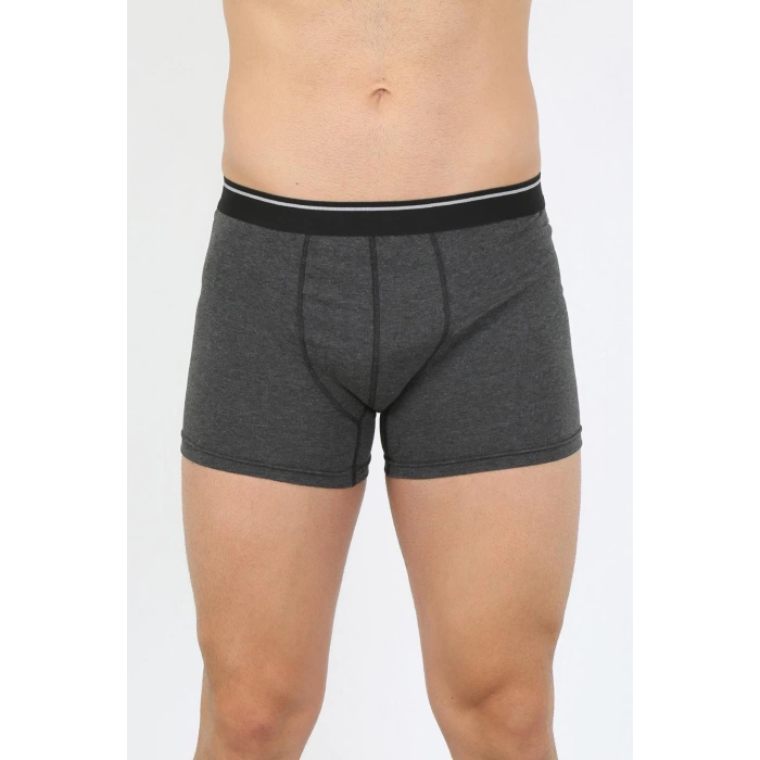 Moda Çizgi Erkek Pamuk Likralı Antrasit 40133