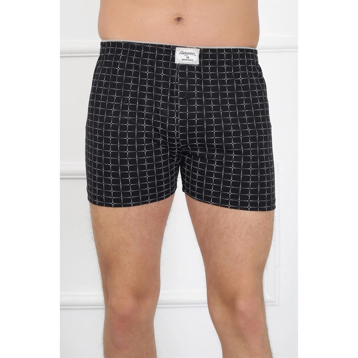 Moda Çizgi Erkek Penye Boxer 40080