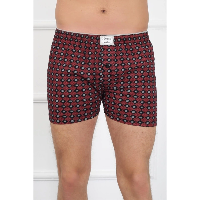 Moda Çizgi Erkek Penye Boxer 40083