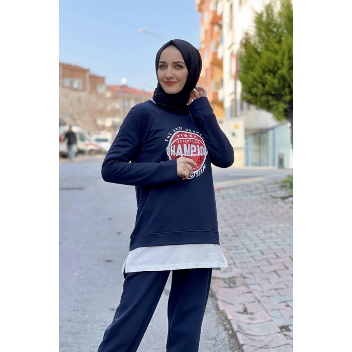 Moda Çizgi Eşorfman Takımı