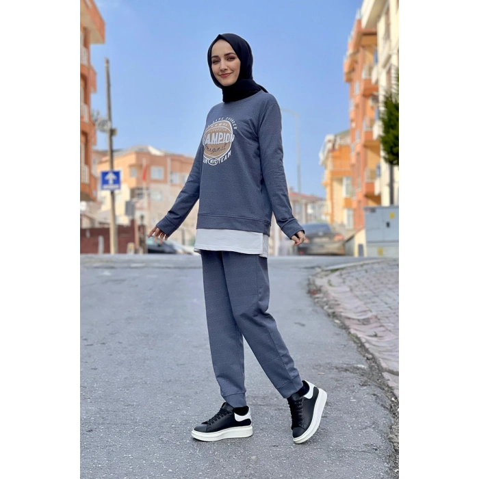 Moda Çizgi Eşorfman Takımı