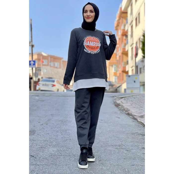 Moda Çizgi Eşorfman Takımı