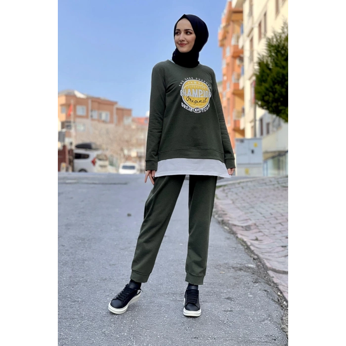 Moda Çizgi Eşorfman Takımı