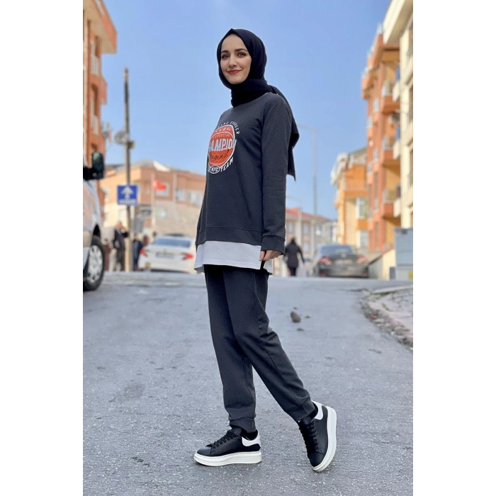 Moda Çizgi Eşorfman Takımı