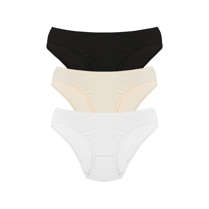 Moda Çizgi Kadın 3lü Külot 40243