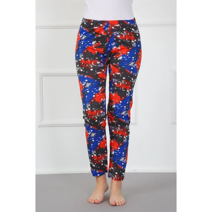 Moda Çizgi Kadın Alt Pijama