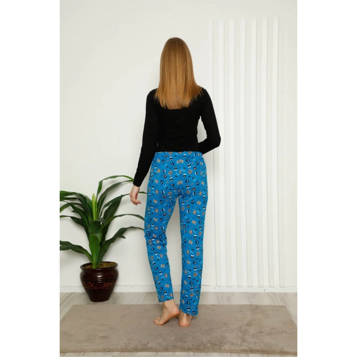 Moda Çizgi Kadın Alt Pijama