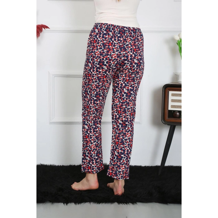 Moda Çizgi Kadın Pamuklu Tek Alt Pijama 27518