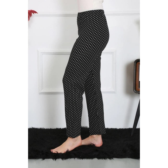 Moda Çizgi Kadın Pamuklu Tek Alt Pijama 27521