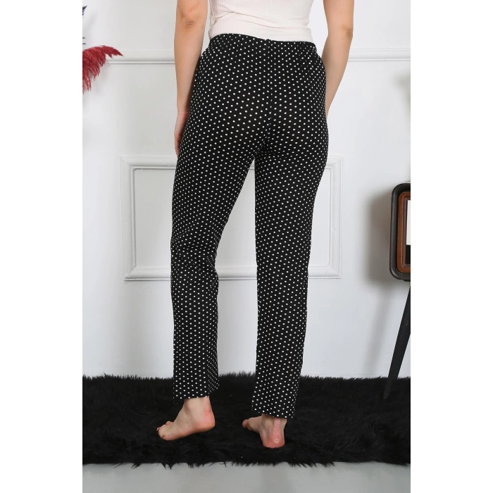 Moda Çizgi Kadın Pamuklu Tek Alt Pijama 27521