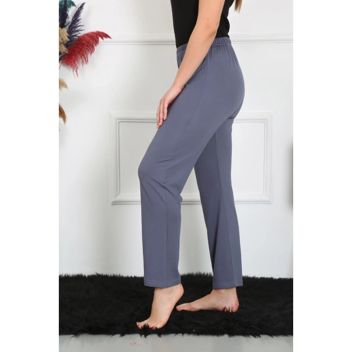 Moda Çizgi Kadın Pamuklu Tek Alt Pijama 27524