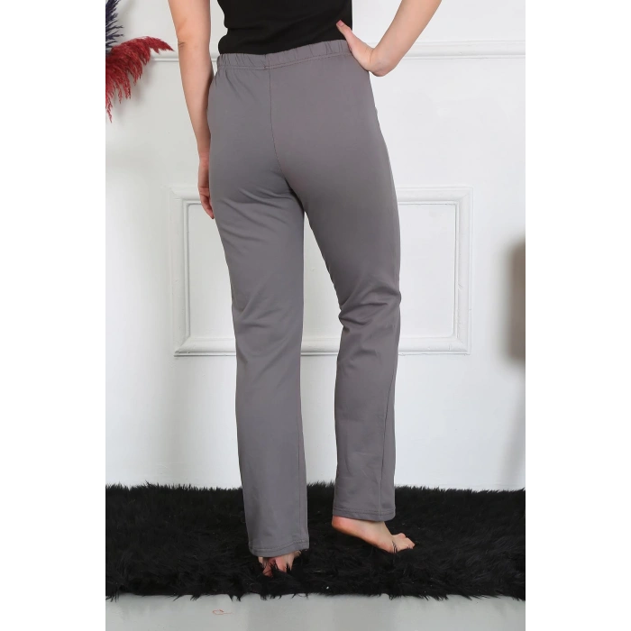 Moda Çizgi Kadın Pamuklu Tek Alt Pijama 27525