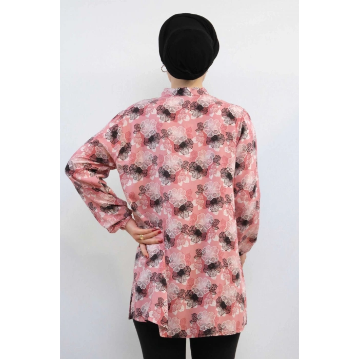 Moda Çizgi Kravatlı Bluz MC5172