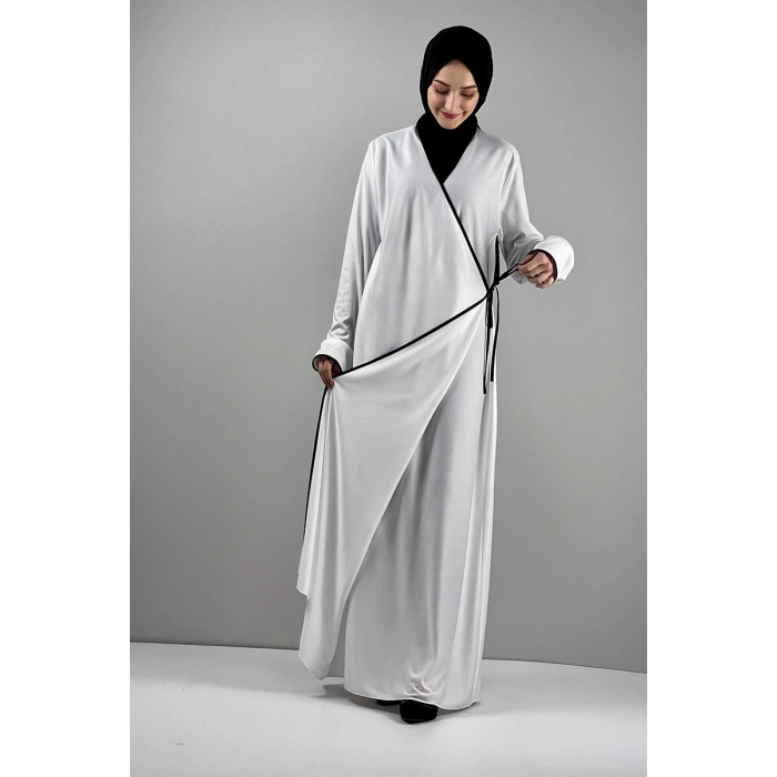 Moda Çizgi Namaz Elbisesi