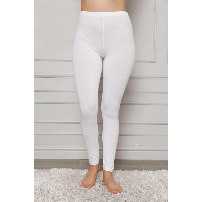 Moda Çizgi Penye Likralı Tayt 5877P