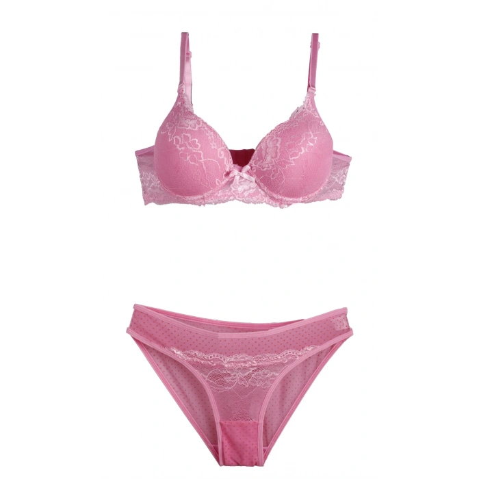 Moda Çizgi Sütyen Külot Takım 179