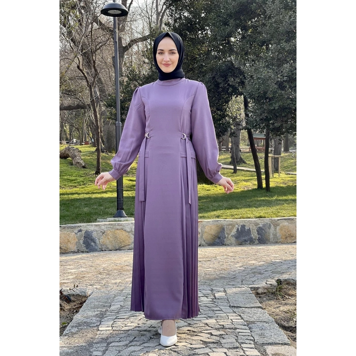 Moda Çizgi Tesettür Elbise