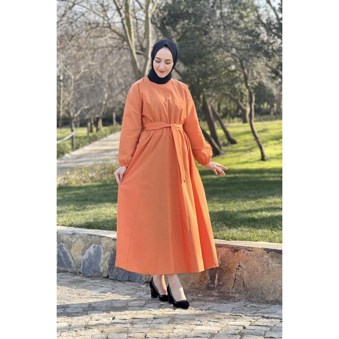 Moda Çizgi Tesettür Elbise