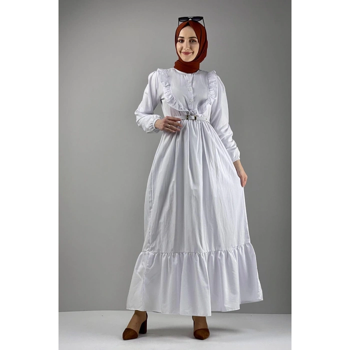 Moda Çizgi Tesettür Elbise