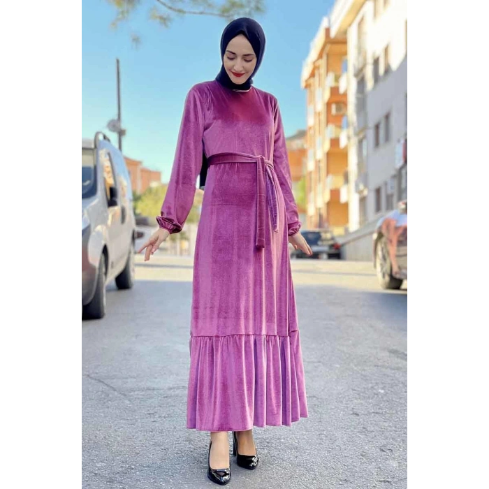 Moda Çizgi Tesettür Elbise