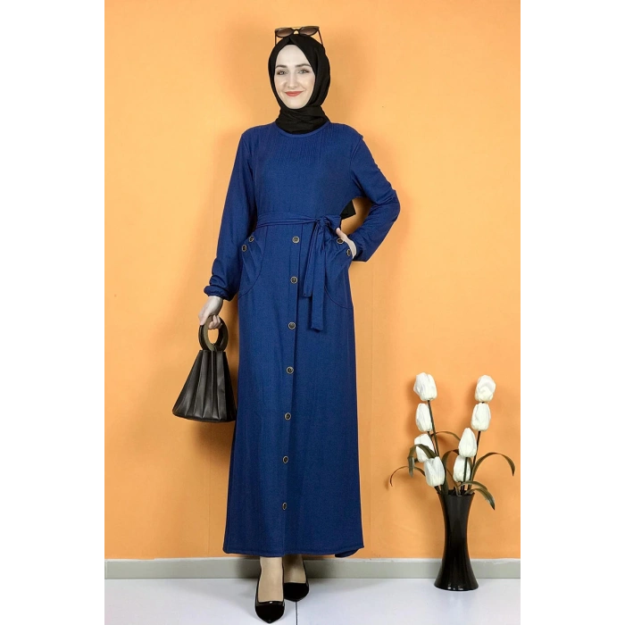 Moda Çizgi Tesettür Elbise