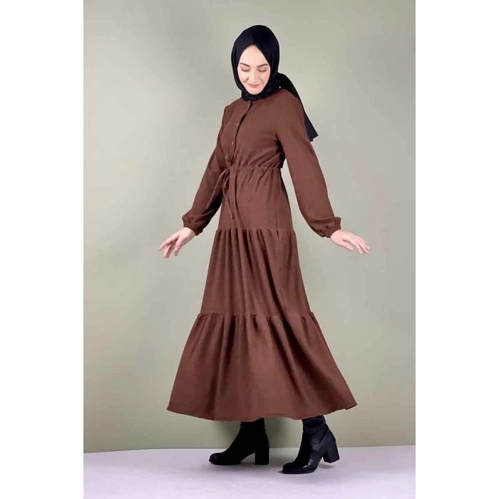 Moda Çizgi Tesettür Elbise