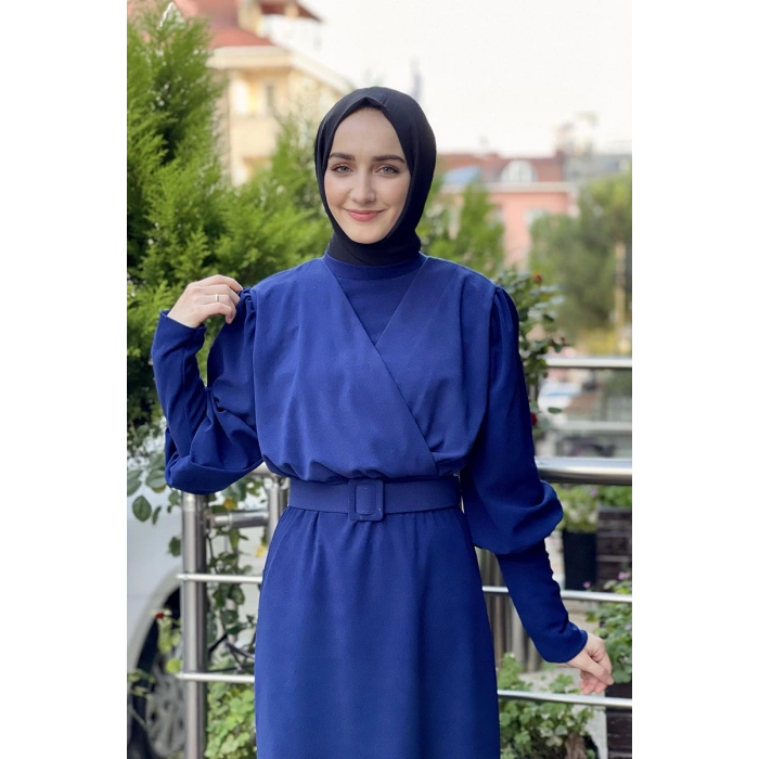 Moda Çizgi Tesettür Elbise