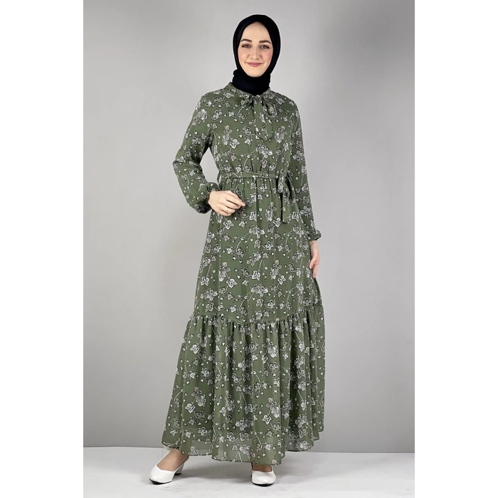 Moda Çizgi Tesettür Elbise