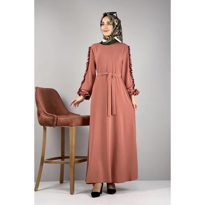 Moda Çizgi Tesettür Elbise