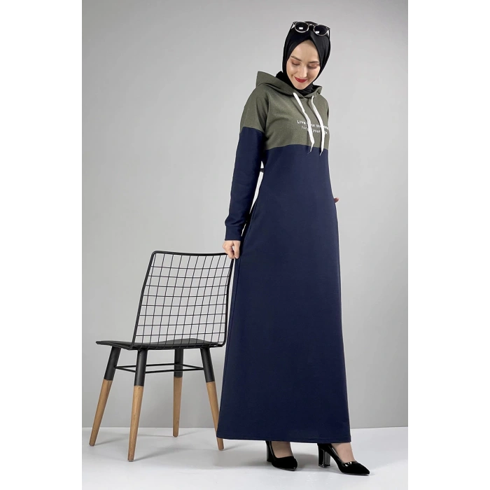 Moda Çizgi Tesettür Elbise