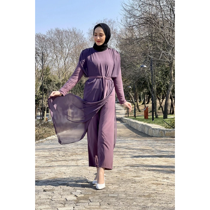 Moda Çizgi Tesettür Elbise