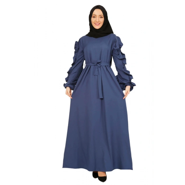 Moda Çizgi Tesettür Elbise